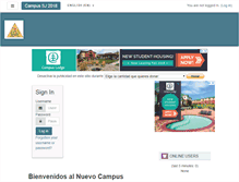 Tablet Screenshot of campussj.milaulas.com