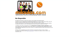 Desktop Screenshot of facultat.milaulas.com