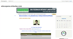 Desktop Screenshot of educapana.milaulas.com