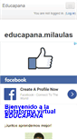 Mobile Screenshot of educapana.milaulas.com