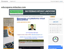 Tablet Screenshot of educapana.milaulas.com