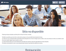 Tablet Screenshot of misecundaria.milaulas.com