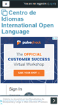Mobile Screenshot of inglesonline.milaulas.com