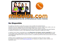Tablet Screenshot of colcreativas.milaulas.com